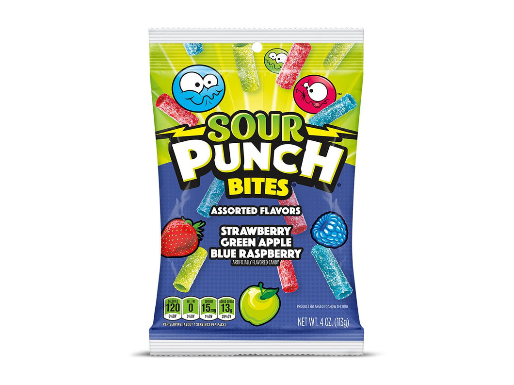 SOUR PUNCH BITES ASTD 5Z 1CT