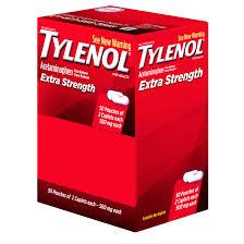 TYLENOL EXTRA STRENGTH 50/2PK*